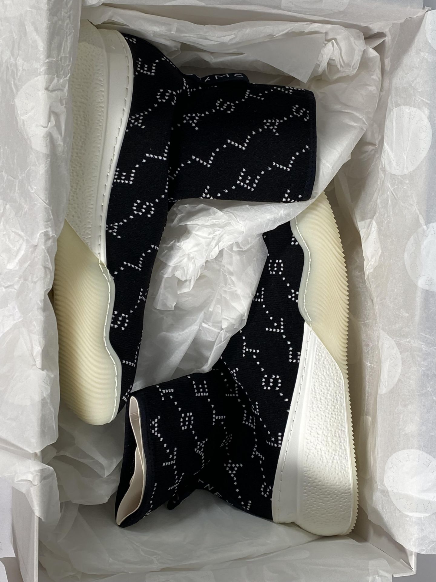 A pair of Stella McCartney sock shoes (Size 37).