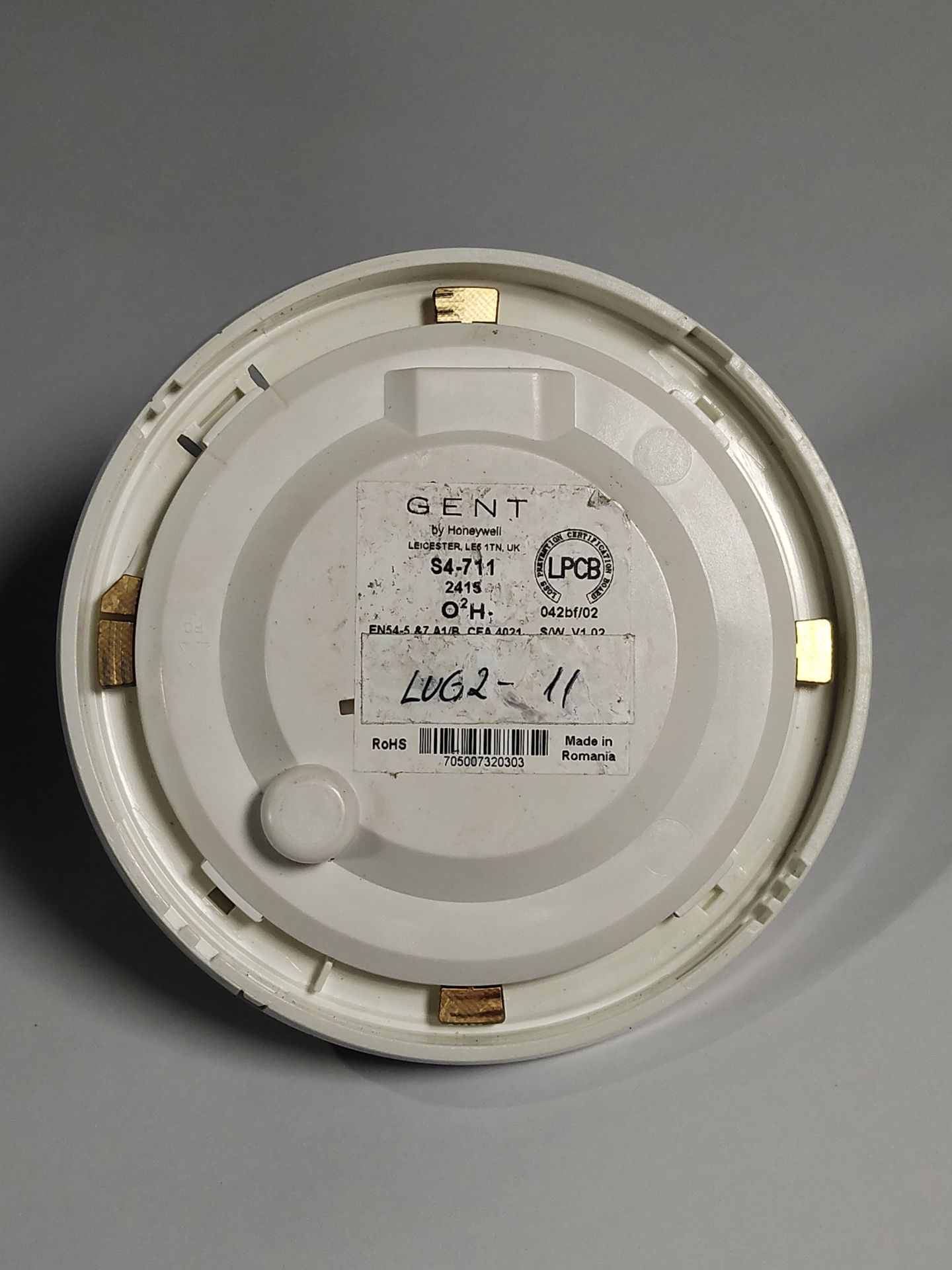 Twenty five pre-owned Gent by Honeywell S4-711 dual optical heat detectors. - Image 3 of 3