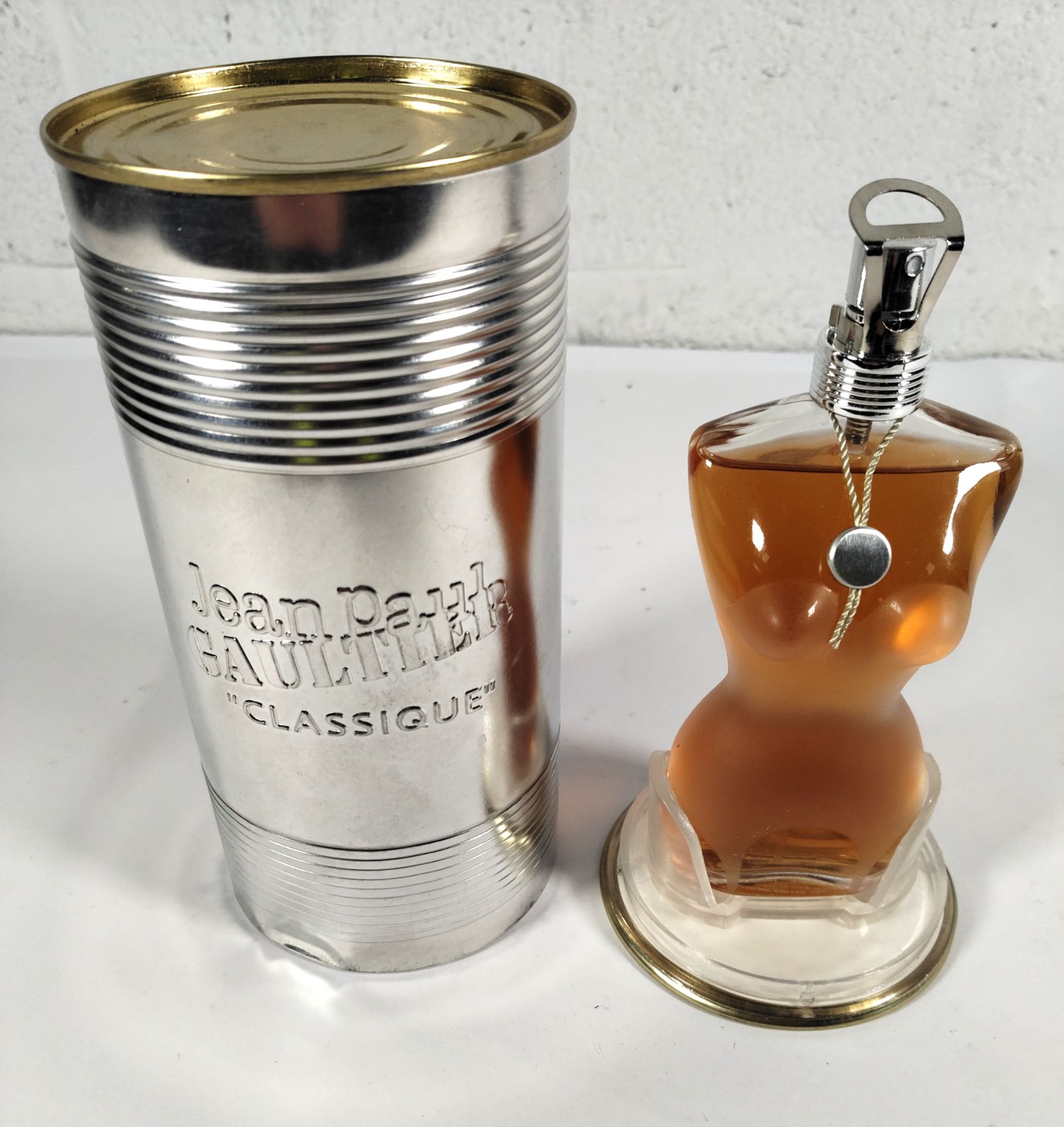 An as new Jean Paul Gaultier - Classique EDP 3.4fl oz. (slight dent to tin) - Image 2 of 2
