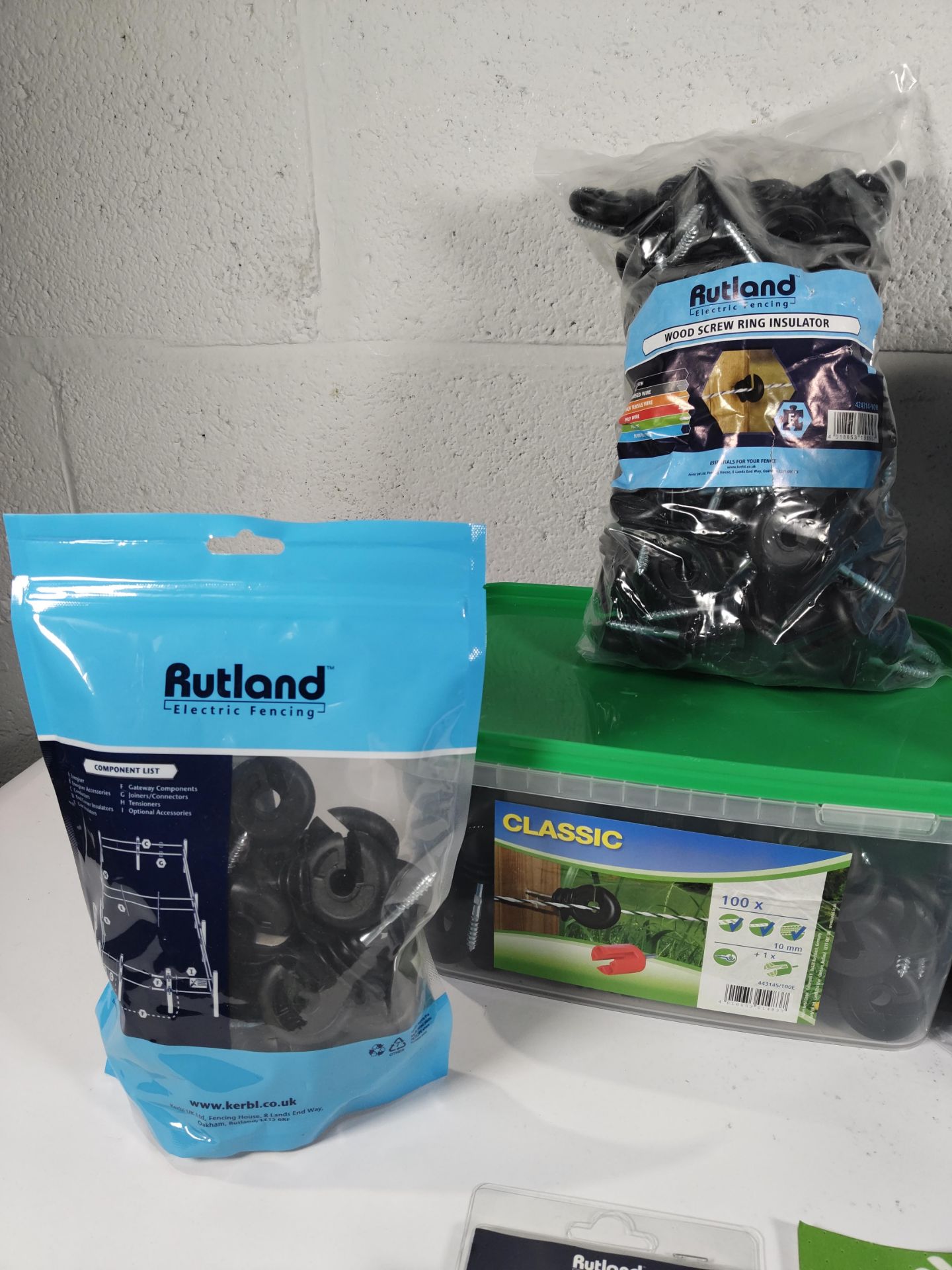 A quantity of as new electric security fence equipment to include Rutland ESB7500 battery energiser - Image 3 of 3