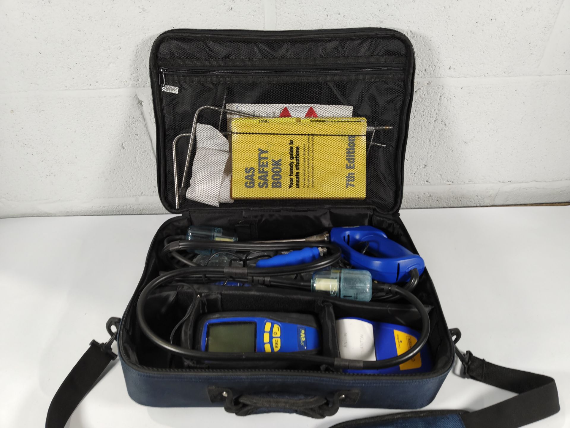 Pre-owned Anton Spirit Evo Gas Testing Kit with some accessories.
