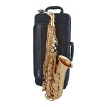 A boxed as new Yamaha YAS-280 Alto Saxophone (stock image).