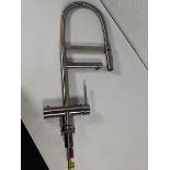 An as new HotSpot Titanium flex XL stainless steel premium water tap (REF: 350220.1).