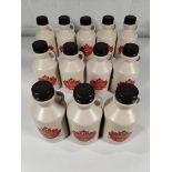 Twelve 47 North Canadian organic amber maple syrup, single source grade A, 500g bottles (B.B.D 05/11