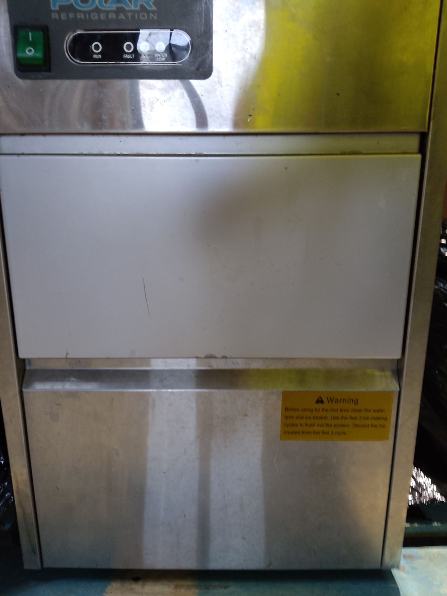 A pre-owned Polar T316-C under counter ice machine (unboxed, no packaging).