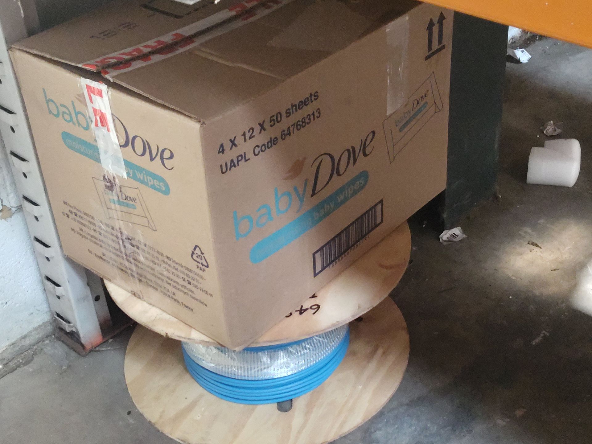 Assorted electrical and plumbing items on three shelves. - Image 3 of 4