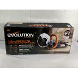 An Evolution R230DCT 230mm disc cutter.