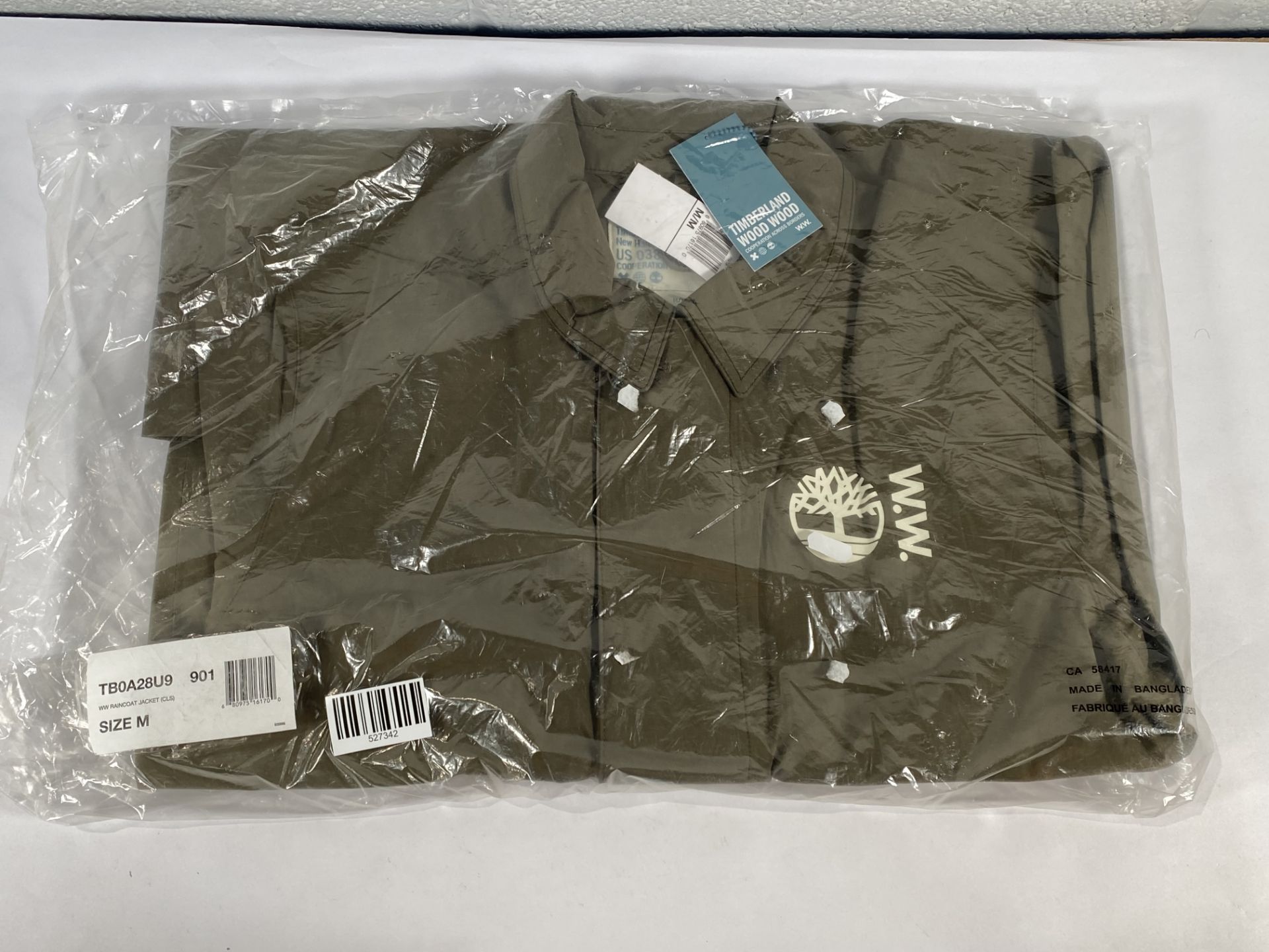 Timberland WW raincoat jacket (Medium).