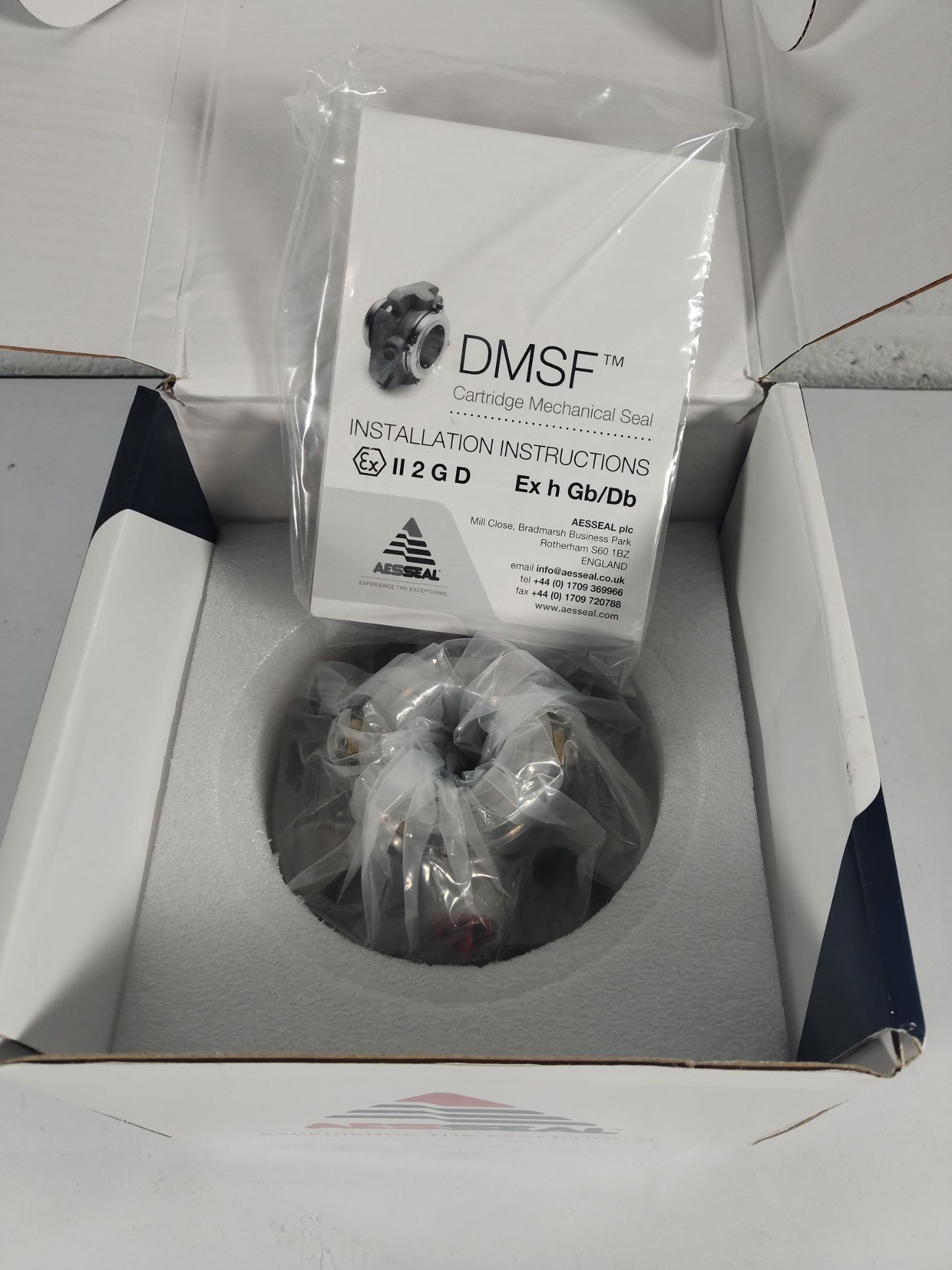 Four as new AESSEAL D.M.S.F double mechanical seals 35mm (REF: 1AKZSZC0035A01). - Image 2 of 2