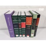Seven assorted Law and Court hardcover books to include: 1. Partnership Law - Bloomsbury Professiona