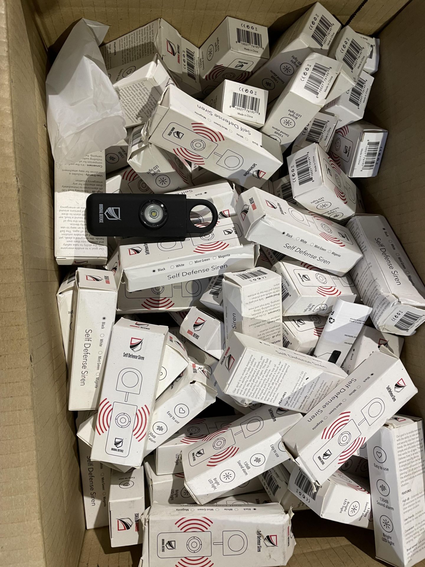 Sixty Original Defence Self Defence Sirens.