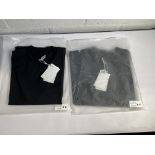 Two A-Cold wall professional SS t-shirts (Both Small).