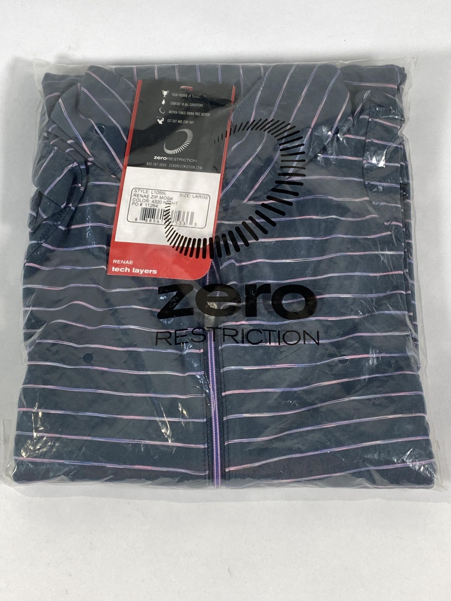 A Zero Restriction Renae zip mock top (Large).