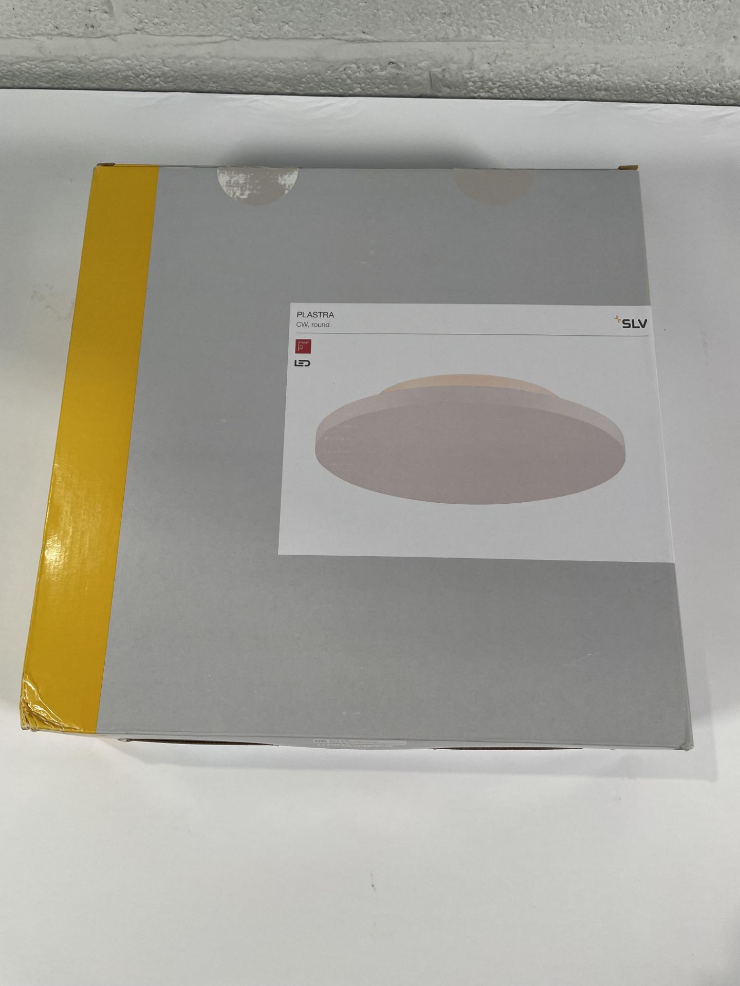 Eight as new SLV Plastra 148091 Wall Lights, LED 3000K round, white.