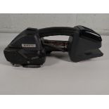 A pre-owned Signode BXT3-16 Strapping Tool (NO BATTERY).