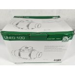 An as new Vortice Lineo 100T mixed flow commercial in-line 4" 100mm extractor fan, long life 30000h,