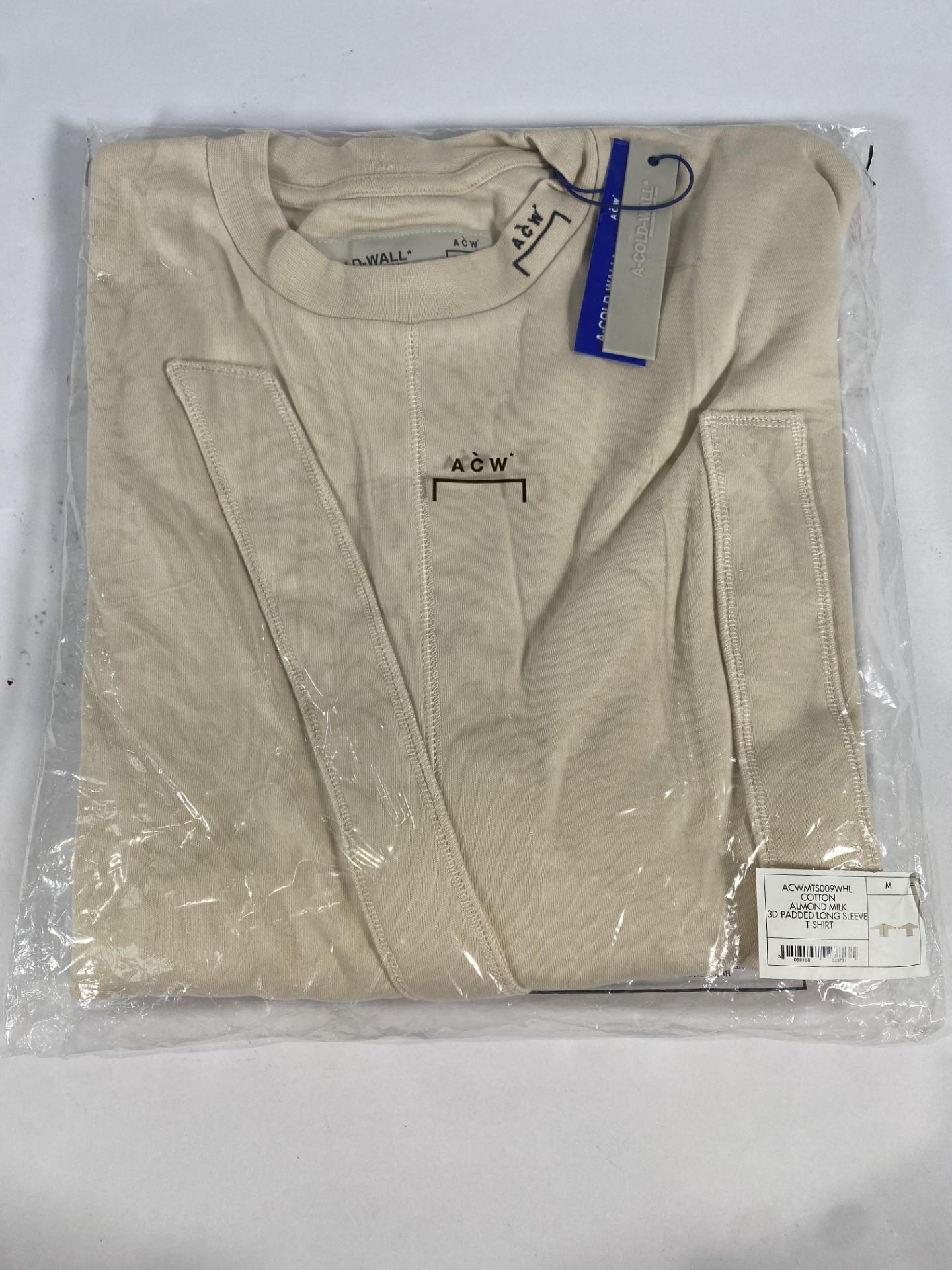 A-Cold wall 3d padded long sleeve t-shirt (Medium).