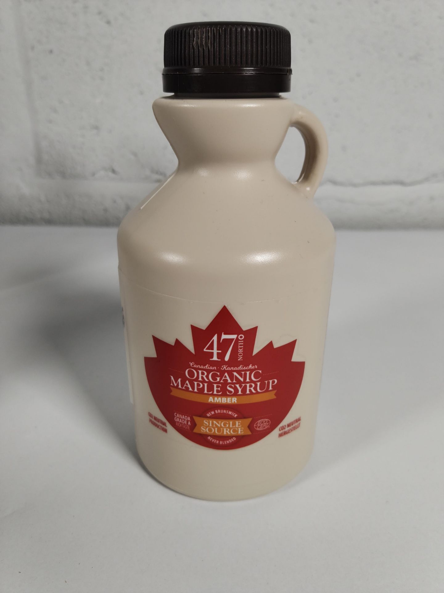 Twelve 47 North Canadian organic amber maple syrup, single source grade A, 500g bottles (B.B.D 05/11 - Image 2 of 3