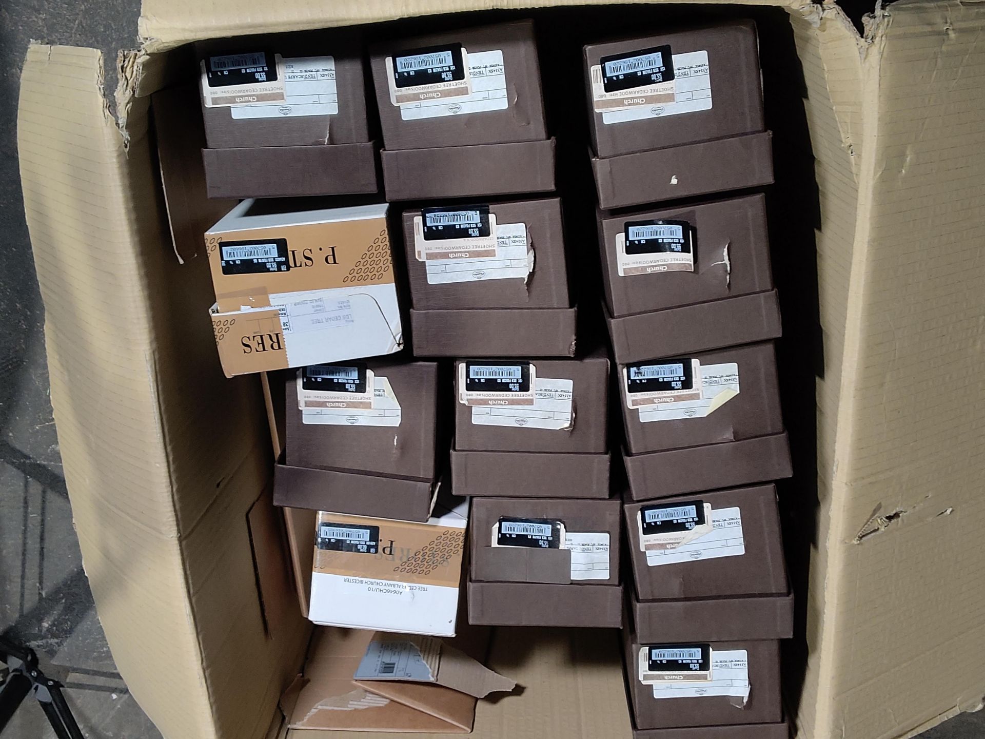 Thirteen pre-owned pairs of Church Cedar Wood Shoe Trees, various sizes. - Image 2 of 2