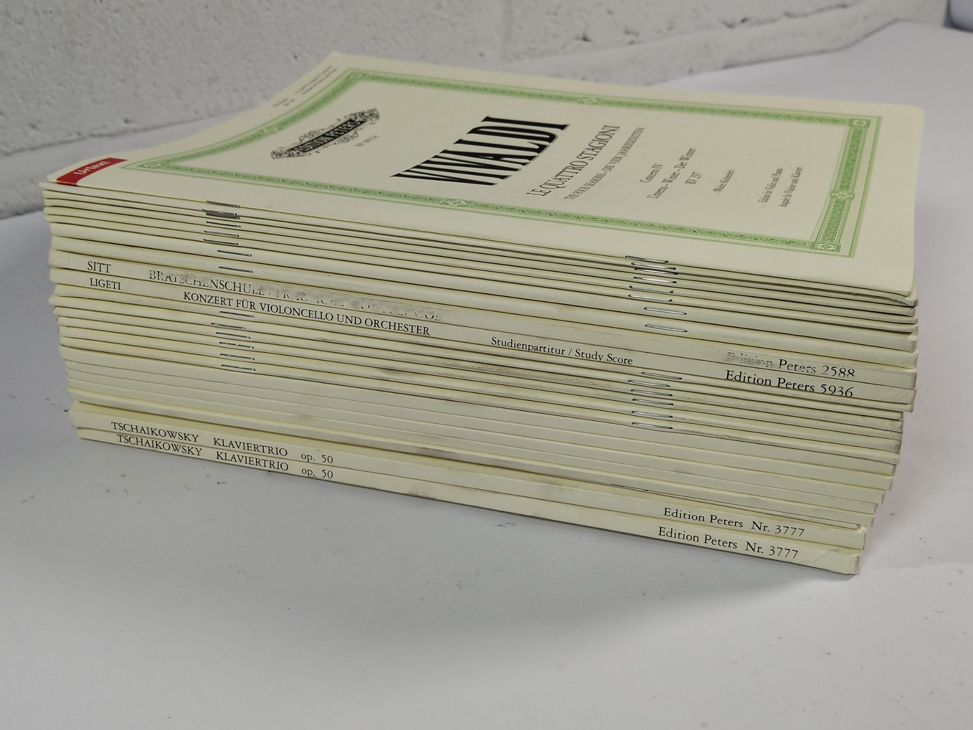 Twenty four assorted as new Edition Peters sheet music books to include composers such as Mendelssoh - Image 3 of 3