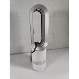 A pre-owned Dyson hot cool jet focus AM09 white nickel (requires stand and remote control).