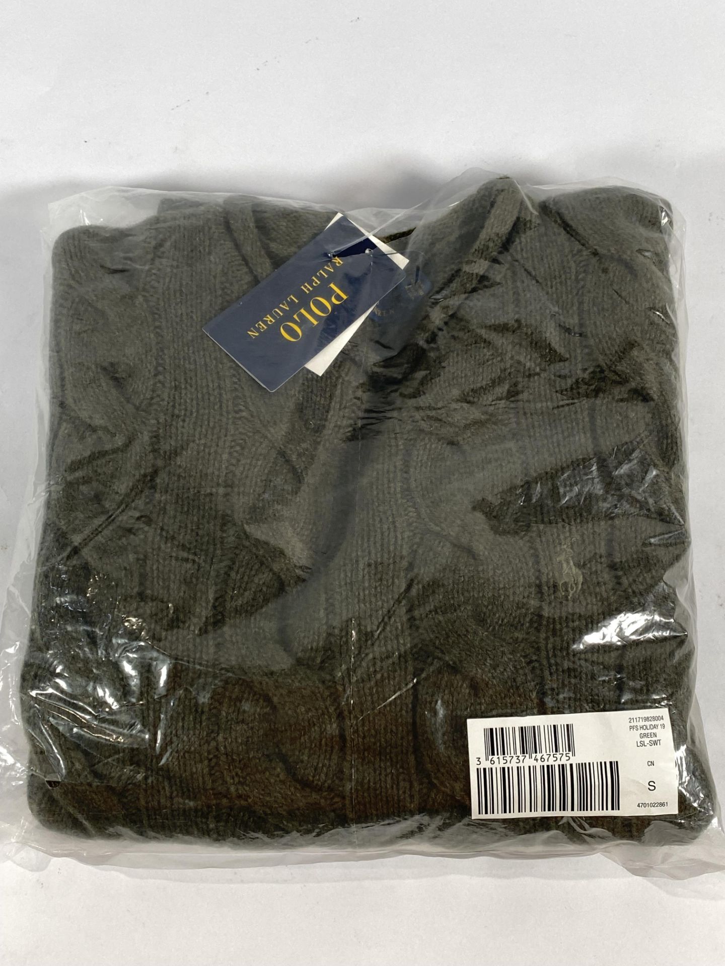 A Ralph Lauren wool jumper (Small).