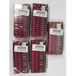 Five packs of Gucci Flora Intense 1.5ml EDP fragrance vials (12 per pack - 60 total).