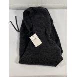 A Mandkhai cashmere knit hoodie (S/M).