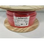 Datwyler 18720910ZN DFS Standard Red Fire Alarm Cable 2 x 1.5mm2 (100m Reel).