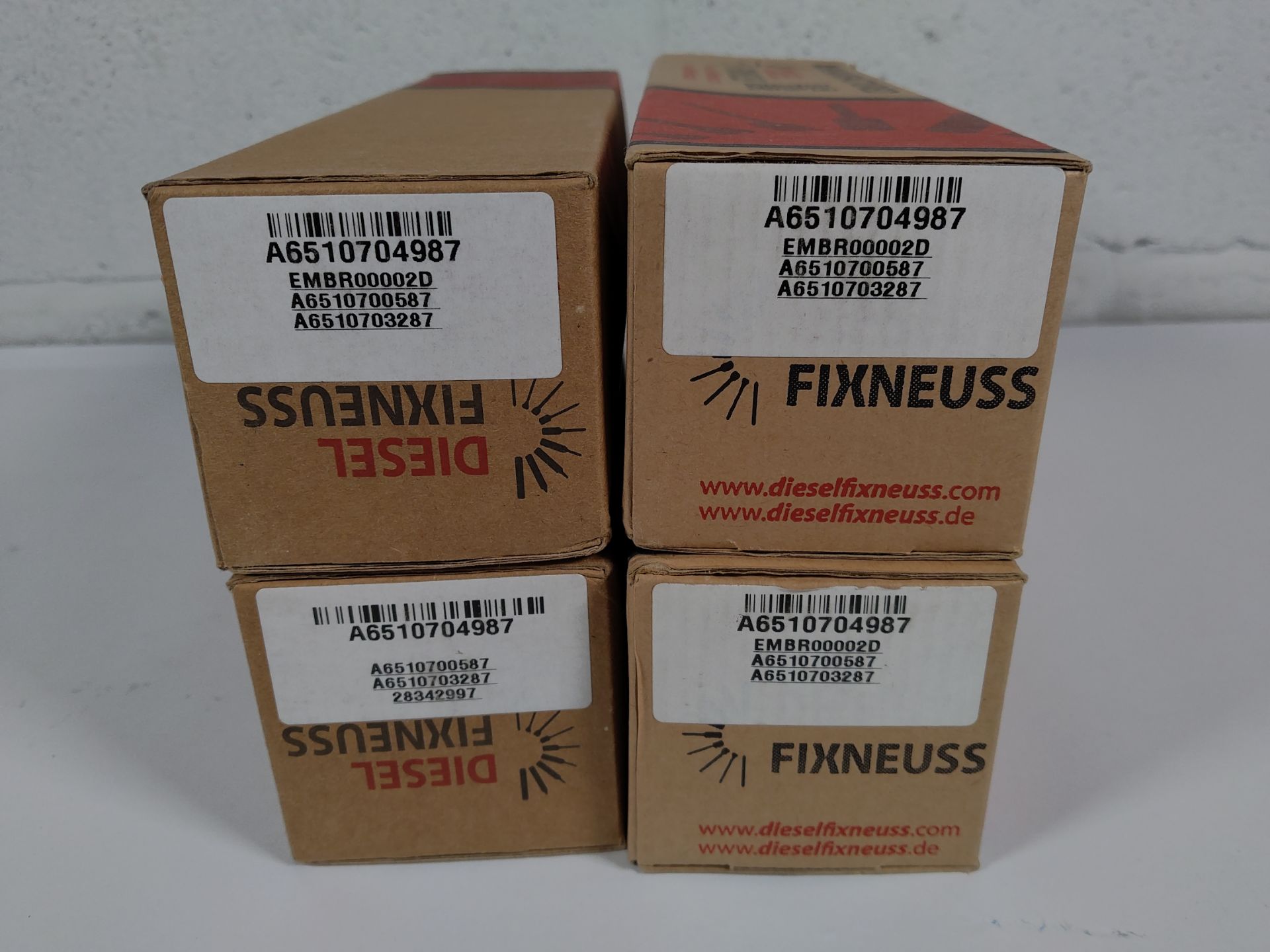 Four as new Diesel Fixneuss Injection Repair A6510704987. - Image 2 of 3