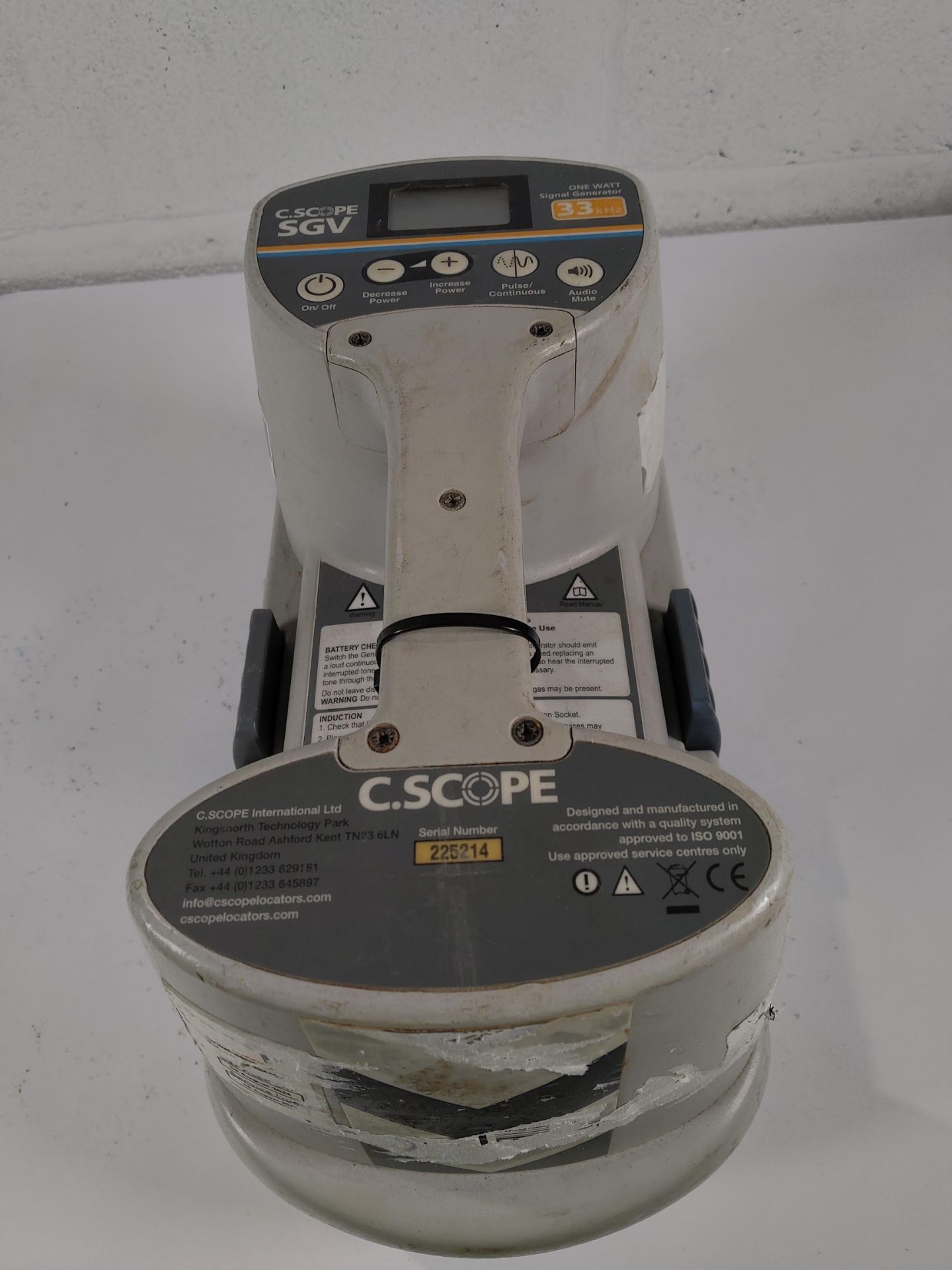 A pre-owned C.Scope SGV, one watt signal generator 33KHz with cables.