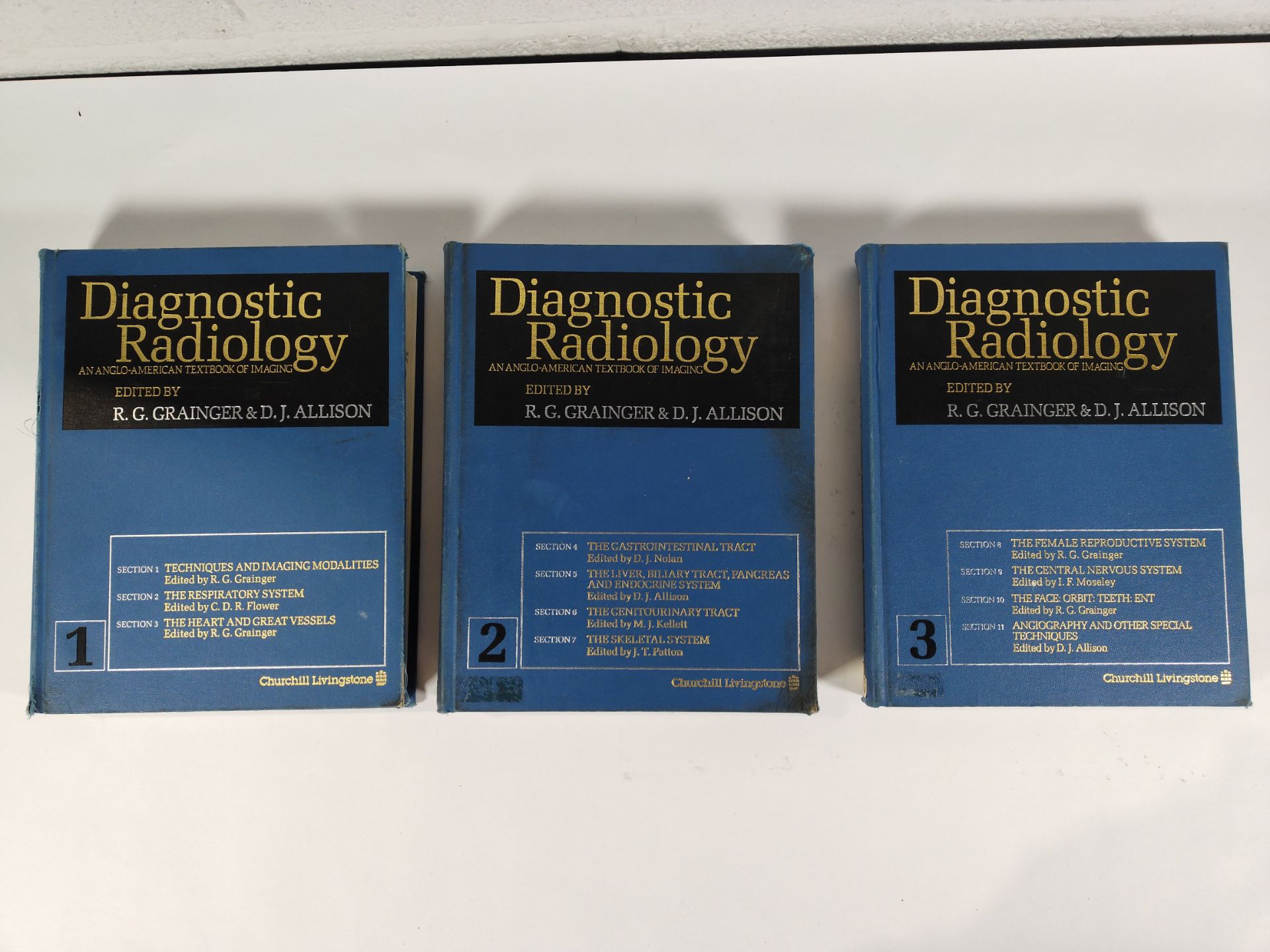 Diagnostic Radiology: An Anglo-American Textbook of Imaging by R. G. Grainer & D. J. Allison - Volum