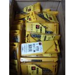 Twenty boxes of DeWalt straight shank masonry 5 piece drill bits sets (please note: some items have