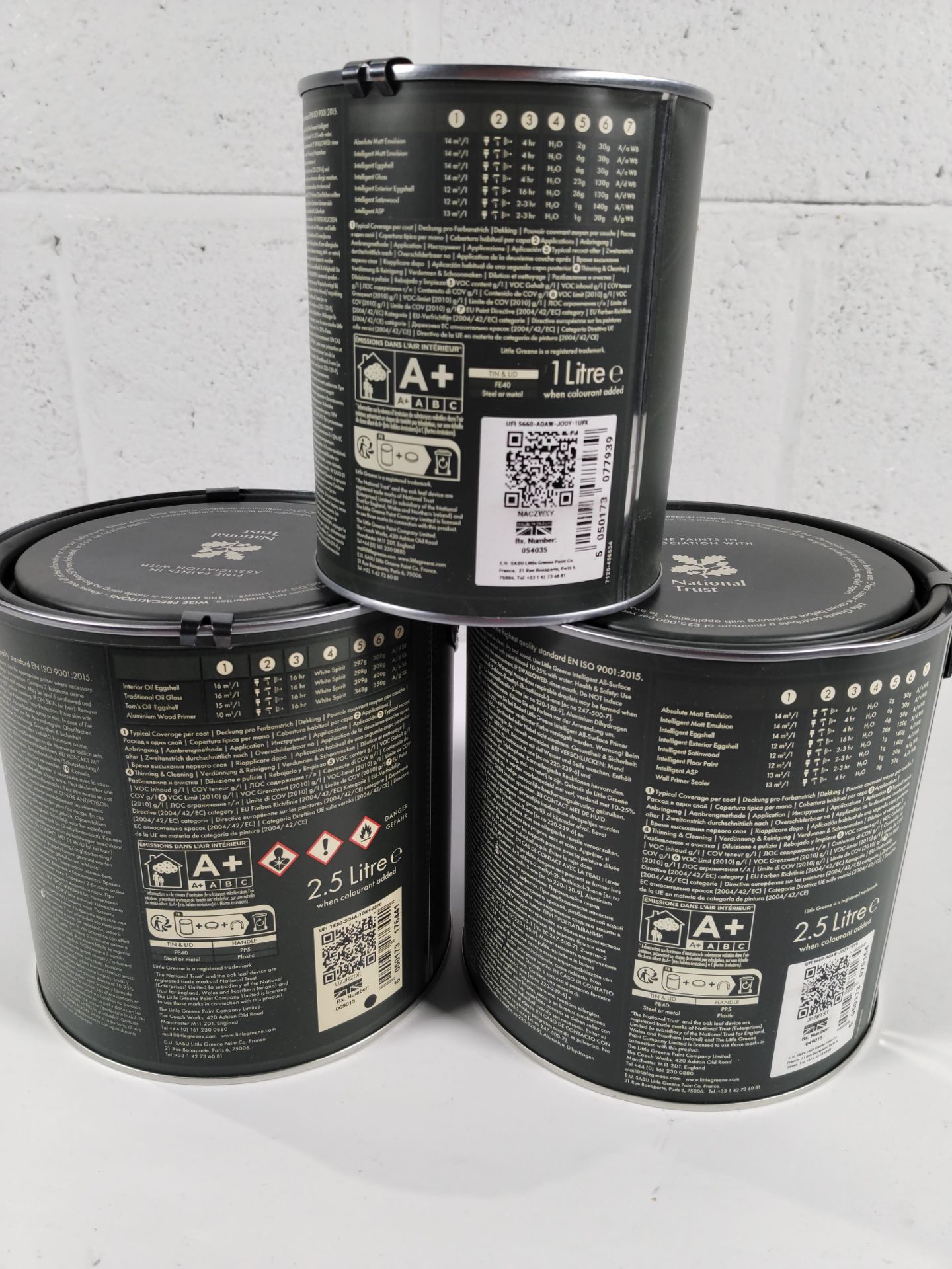 Three Little Green paints- one basalt U/C intelligent ASP 2.5L, one basalt U/C intelligent ASP 1L a - Image 2 of 3