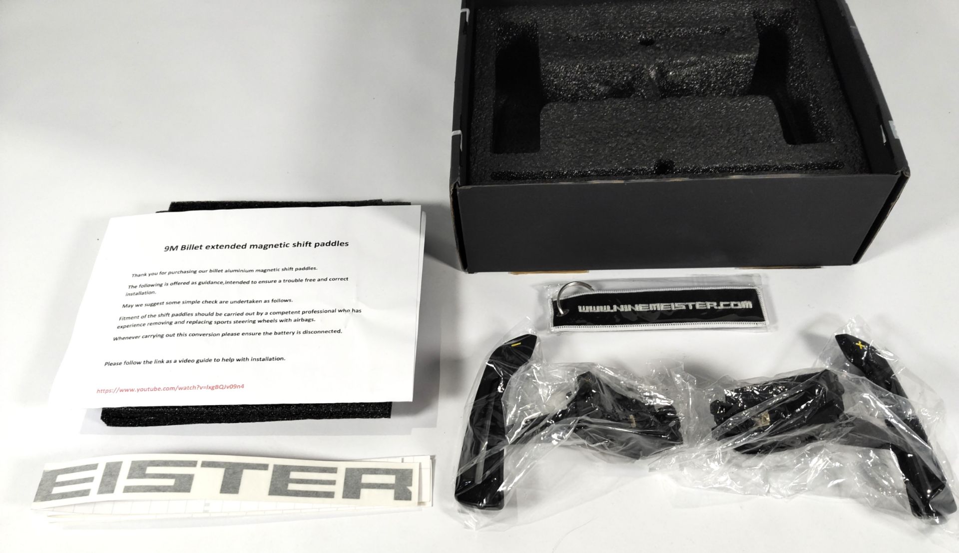 As new Ninemeister 9m 992.1 PDK billet aluminium magnetic shifter paddles fitment for certain Porsch - Image 2 of 4