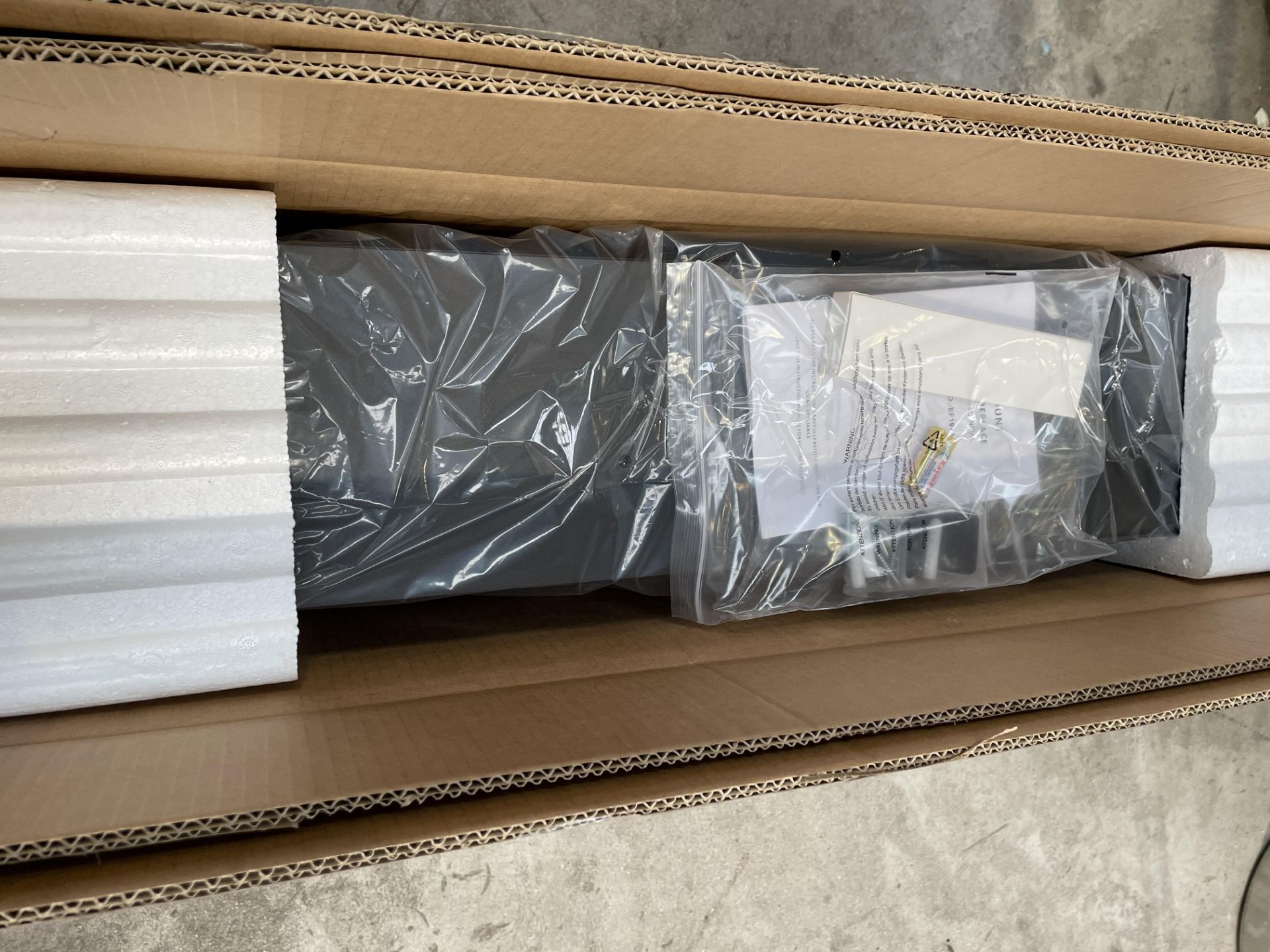 A boxed as new Flamme EF197A Electric Fireplace Insert (wall mount). - Image 2 of 2