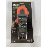 An as new Klein Tools CL320 400A AC Auto-Ranging Digital Clamp Meter.
