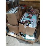A pallet of assorted miscellaneous items to include toys, cosmetics, homewares and related.