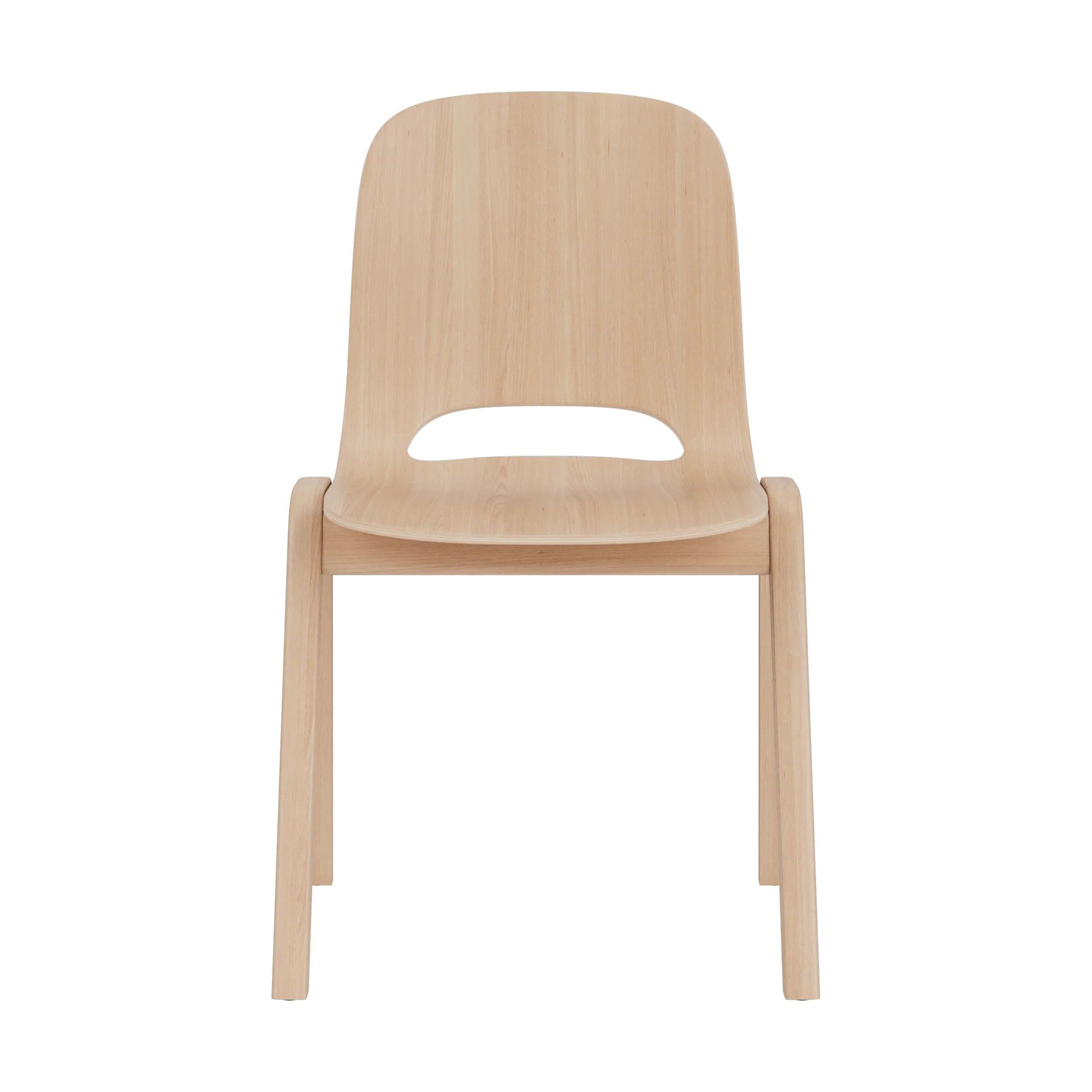 An as new Lars Beller Fjetland for Hem Touchwood Chair, Beech (stock image).