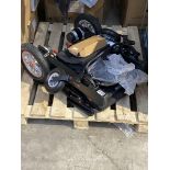 An as new Doudoux brushless electric folding wheelchair.