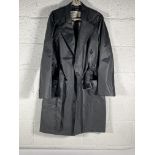 A pre-owned A-cold Wall logo trench coat (Size L).