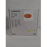 An Ikea Varmblixt LED lamp 1.5W, 85lm.