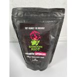 Approximately 45 Shroom Riot - Mushroom Superblend, 300g (30 servings, Exp: 04/04/27).