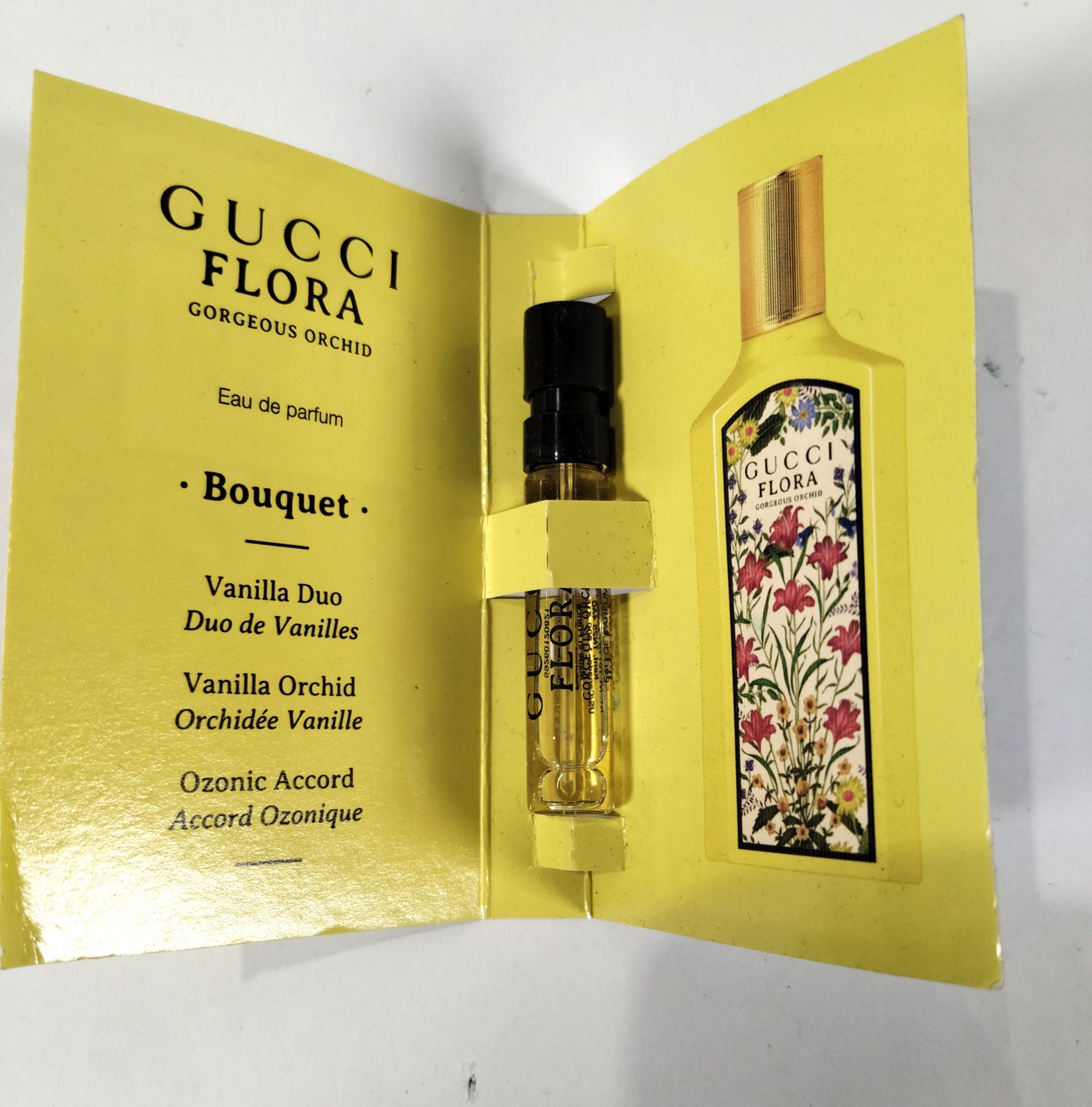 Sixteen Gucci Flora - gorgeous orchid 1.5ml EDP sample vials. - Image 2 of 3