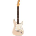 A boxed as new Fender Player II Stratocaster, rosewood fingerboard, White Blonde (SN: MX25065587, st