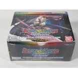 An as new and sealed Bandai Namco Resurgence Booster Digimon card game booster box (12 cards per pac