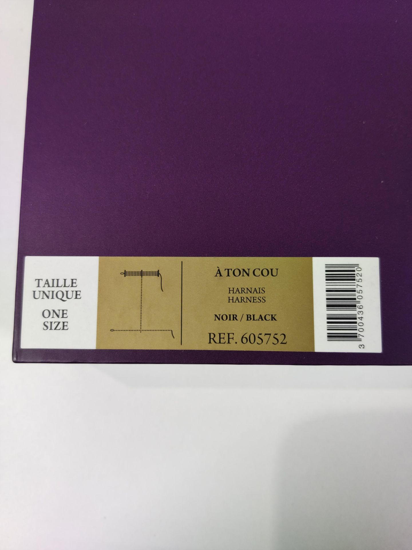 Two as new Maison Close items - a Bunny Mask with tail in black, 609751 (one size) and a Ton Cou har - Image 3 of 4