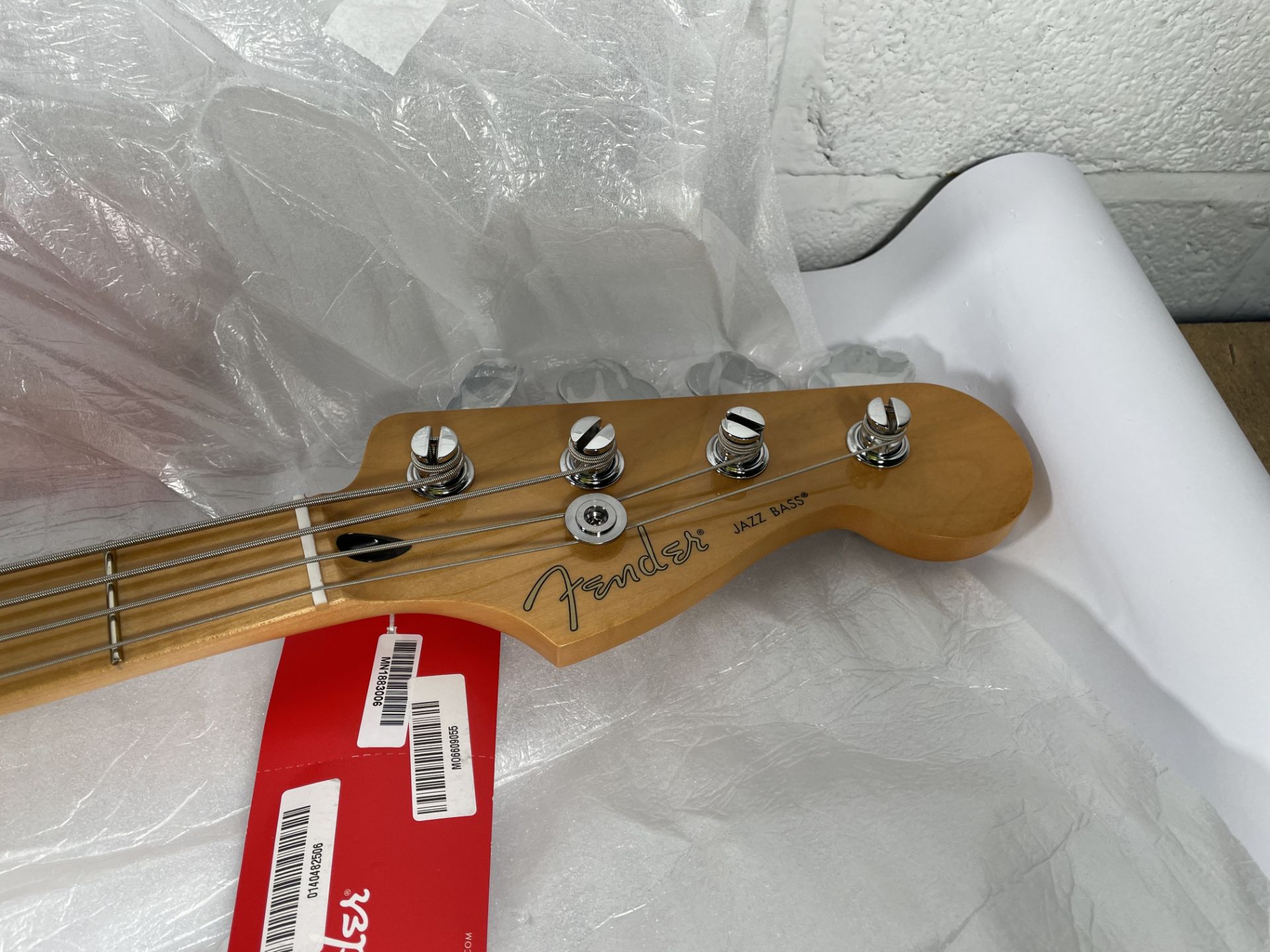 A boxed as new Fender Player II Jazz Bass, MN, Black (SN: MX25048067). - Image 3 of 4