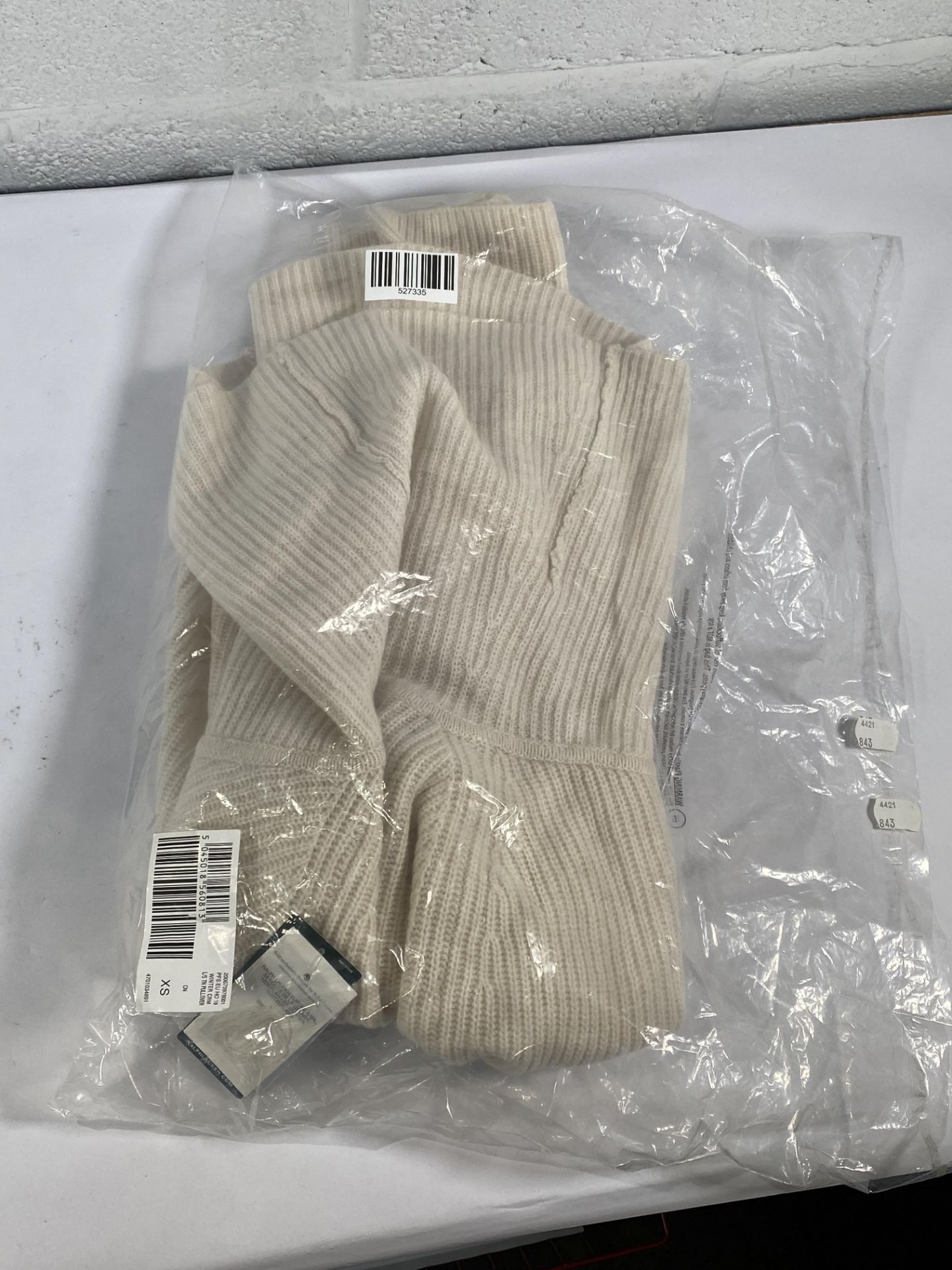 A Ralph Lauren cashmere turtleneck pullover (XS)