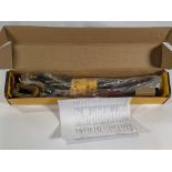 An as new Dewalt brushless extended open hand ratchet (unit only) (DCF503EN).